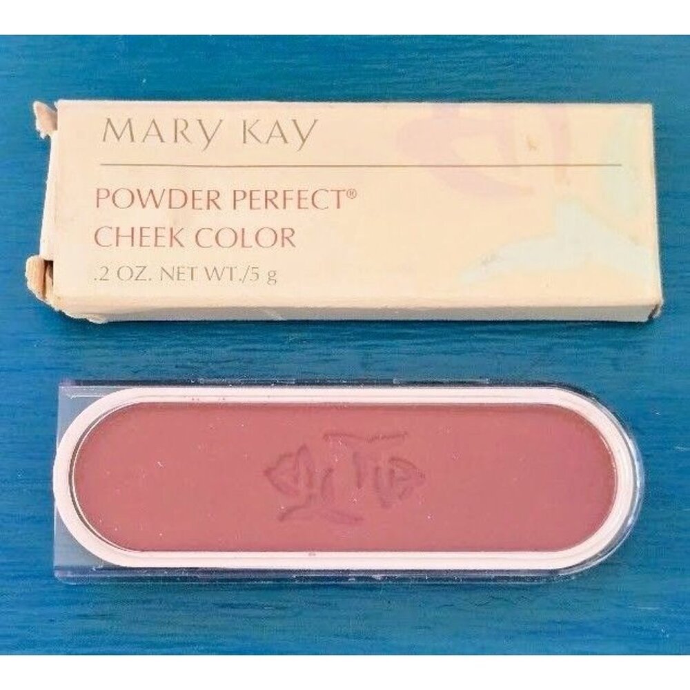 Mary Kay Powder Perfect Cheek Color Mulberry #6210 New Old Stock